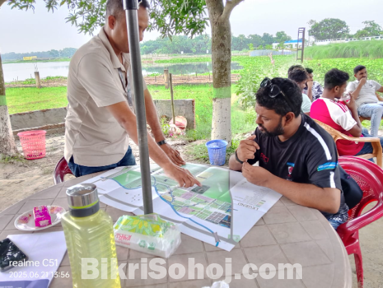 3,5,10 Katha Purbachal land